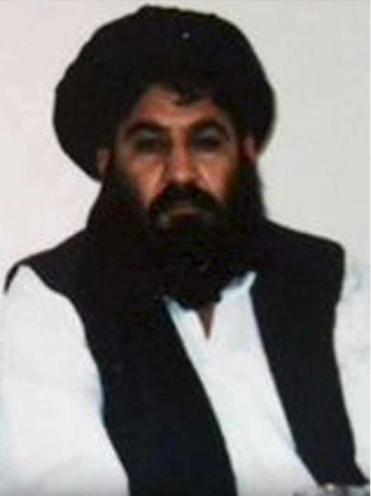 Image: Mullah Akhtar Mohammad Mansour, Taliban militants' new leader