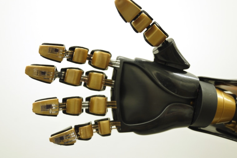 Image: artificial skin developed by researchers at Stanford