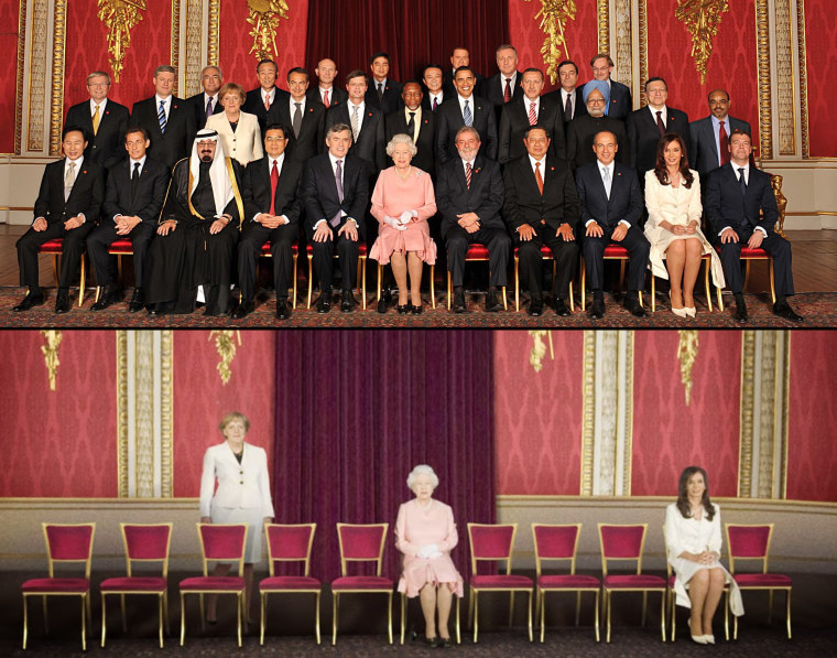 Queen Elizabeth II Hosts A Reception For World Leaders Attending The G20