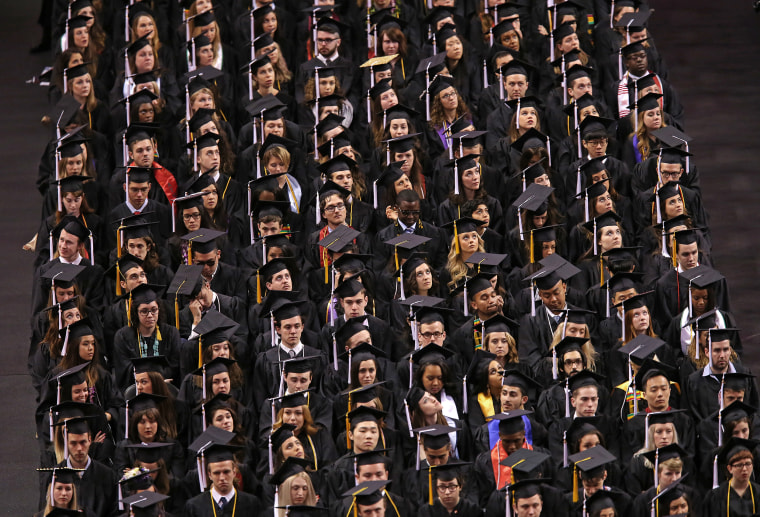 Image: Northeastern University holds its commencement in 2015