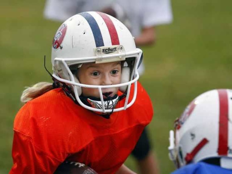 Juliette Haming, girl football player