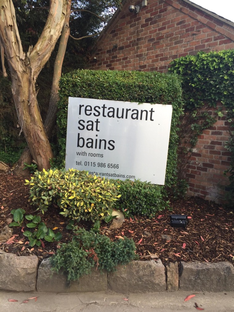 Restaurant Sat Bains in Nottingham, England