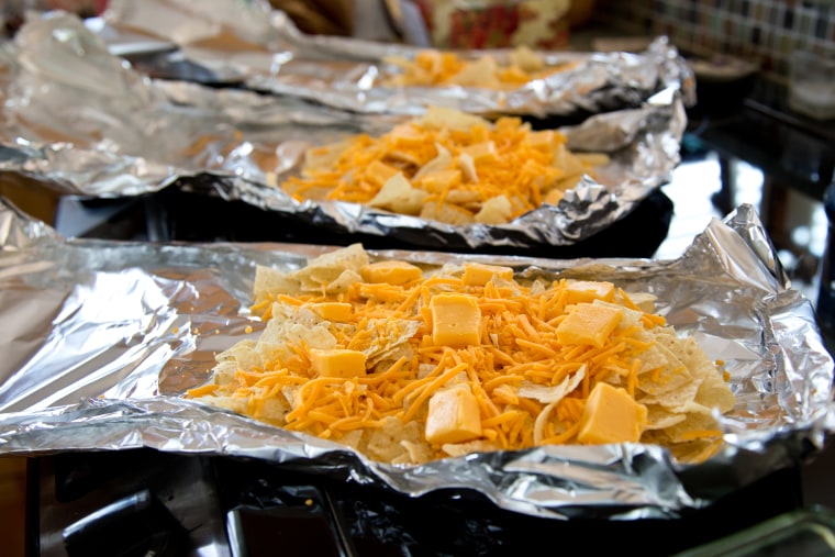 Prep nachos that are perfect for tailgating