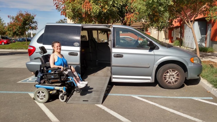 Mary Taloff doesn’t drive, but still requires a wheelchair-accessible vehicle