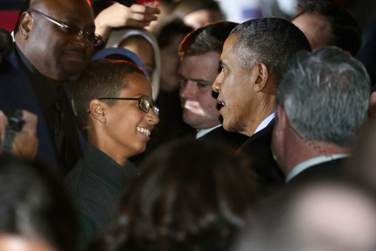 Image: President Obama Hosts Astronomy Night For Students On White House South Lawn