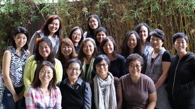 Members of the National Korean American Coalition to End Domestic Violence, a national coalition to address domestic violence in the AAPI community during a retreat in Los Angeles, May 2015