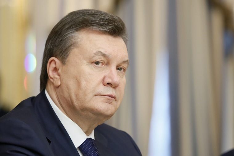 Image: Viktor Yanukovych in Feb. 2014