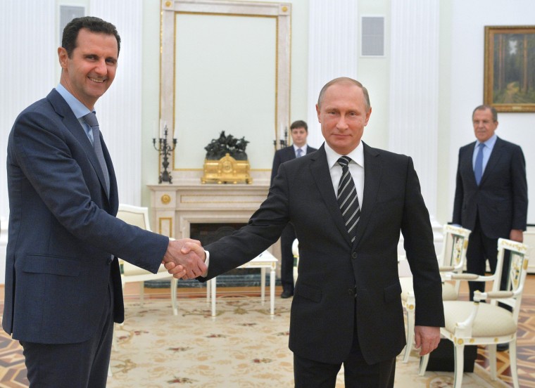 Image: Bashar Assad and Vladimir Putin