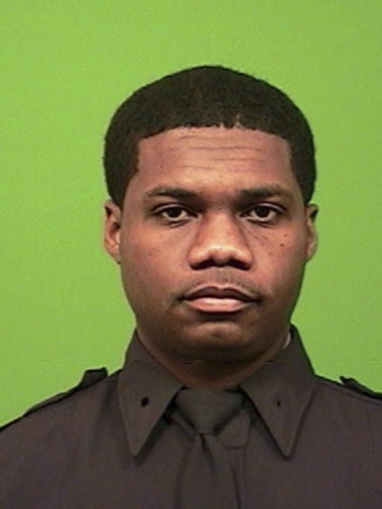 Image: Handout of NYPD officer Randolph Holder in New York