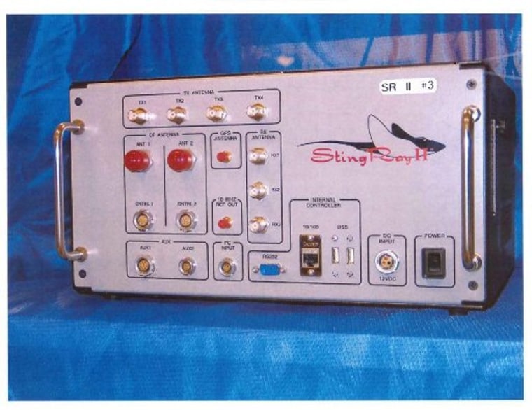 Image: StingRay cellphone tracking device