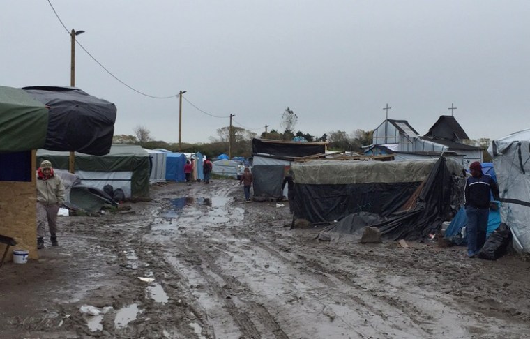 Image: Disease is rife in the "Jungle" — a camp for refugees and migrants in Calais, France.