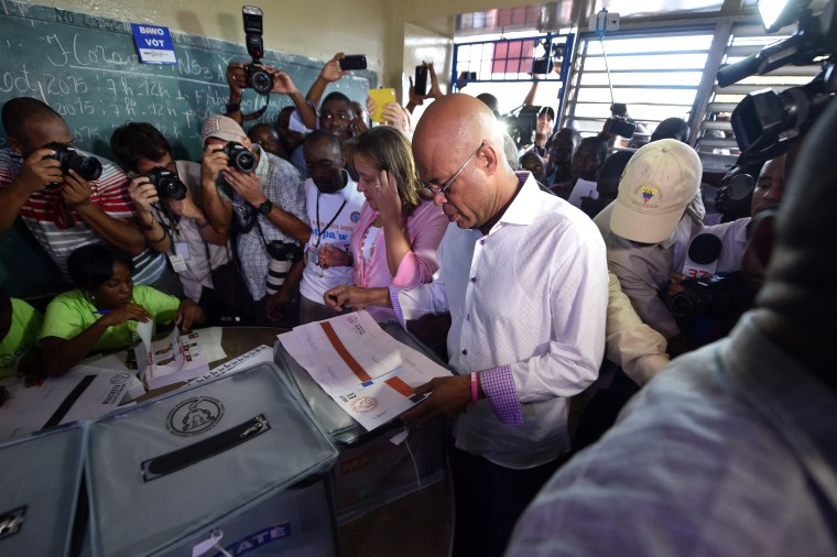 HAITI-VOTE-ELECTIONS