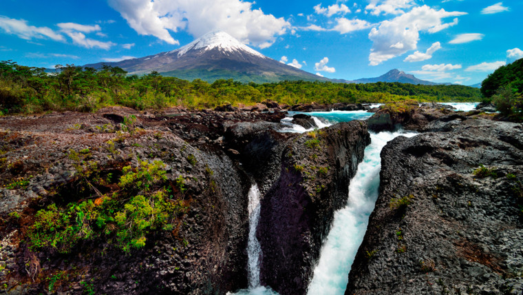 Petrohué Falls, Chile