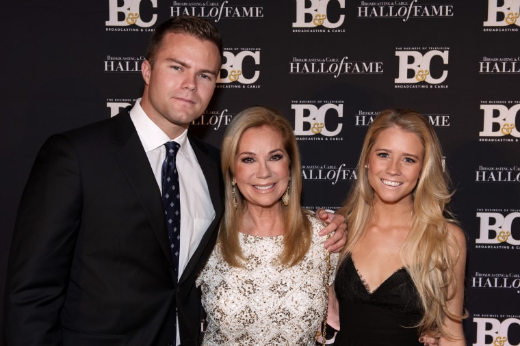 Kathie Lee Gifford with her children, Cody and Cassidy.