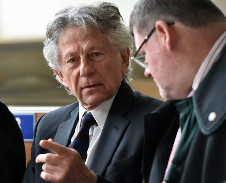 Image: Polish film director Roman Polanski in court