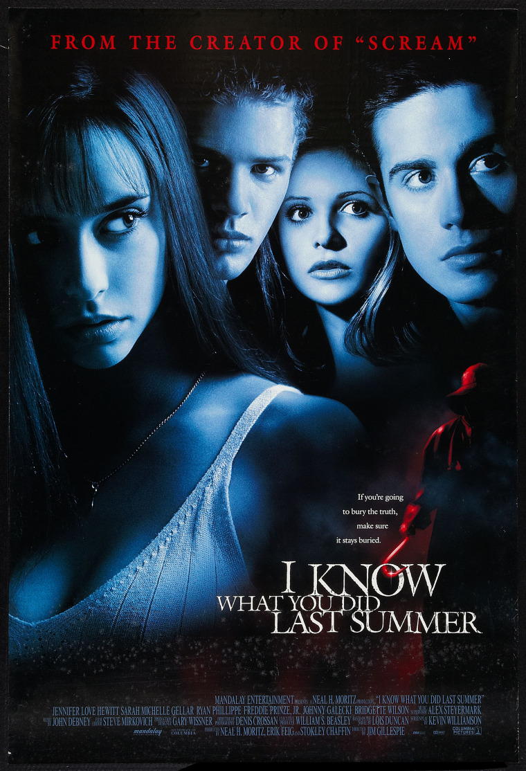 Movie Poster For 'I Know What You Did Last Summer'