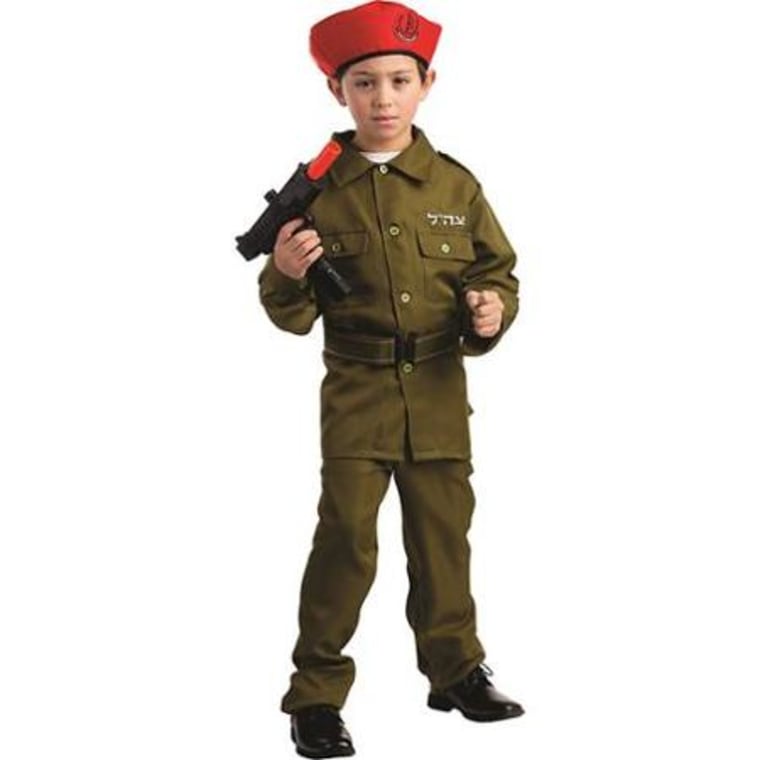 Image: Israeli Soldier children's costume