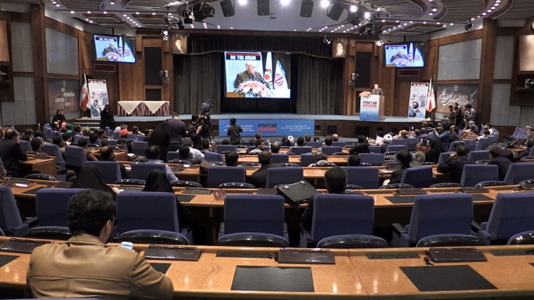 Image: The conference began in Tehran on Tuesday.