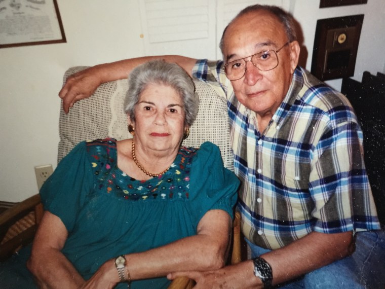 Image: Carmen Pelaez's late grandparents