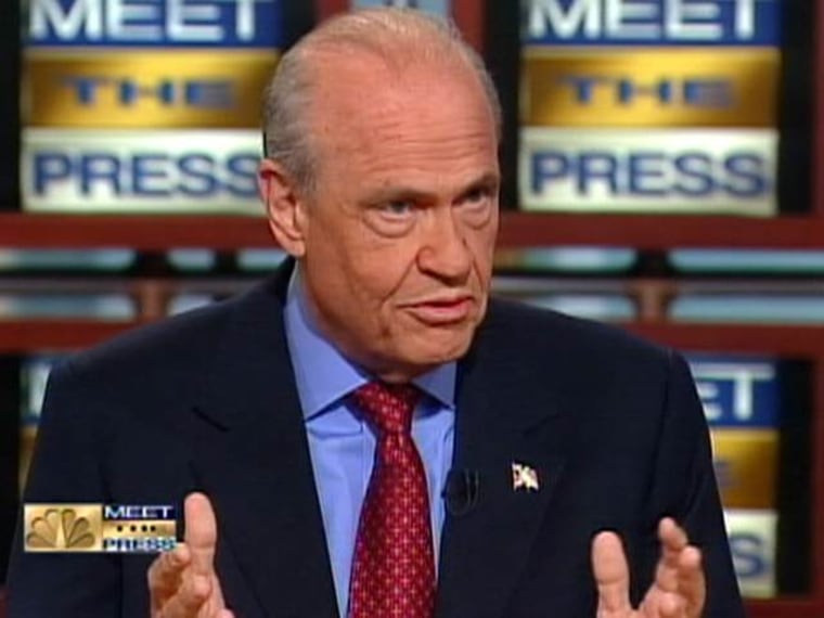 2008 PRESIDENTIAL CAMPAIGN FRED THOMPSON BUTTON 