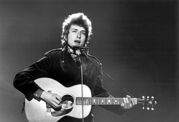 IMAGE: Bob Dylan on British TV in 1965