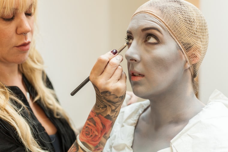 Halloween makeup tutorial