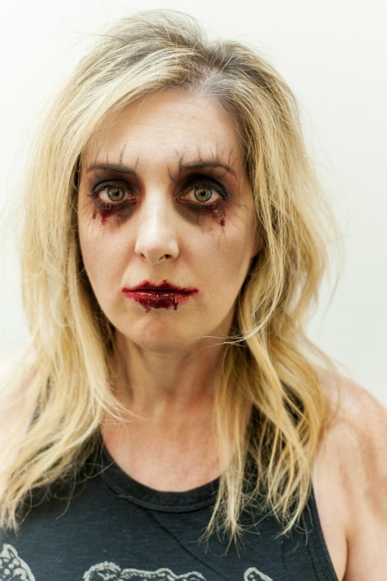 zombie makeup