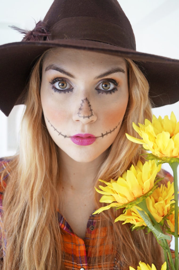 scarecrow makeup, Halloween makeup ideas
