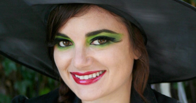 witch halloween makeup