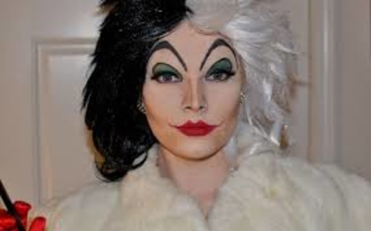 cruella de vil makeup