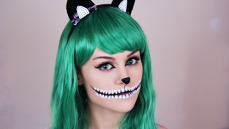 chesire cat makeup