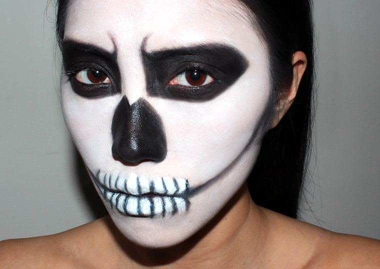 skeleton makeup