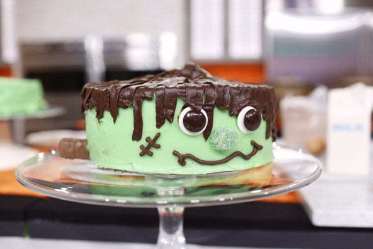 Frankenstein cake