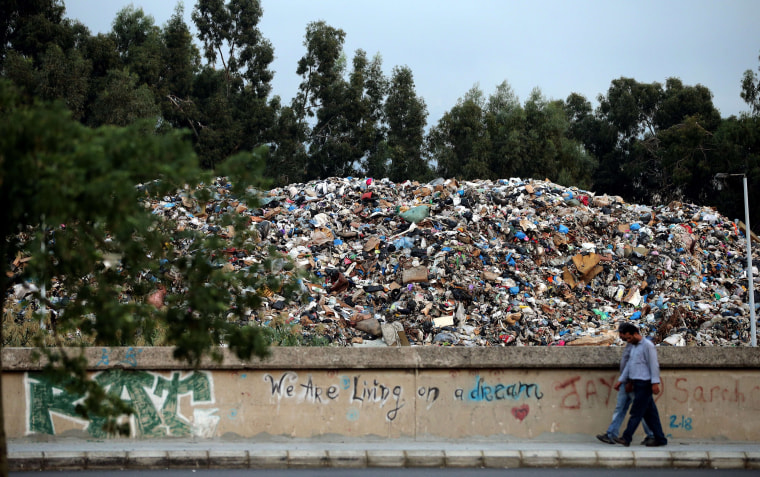 Image: LEBANON-ENVIORNMENT-CRISIS-WASTE