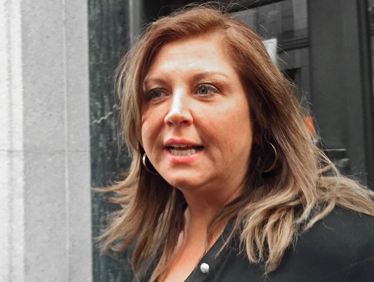 Image: Reality TV show star Abby Lee Miller leaves the federal courthouse in Pittsburgh