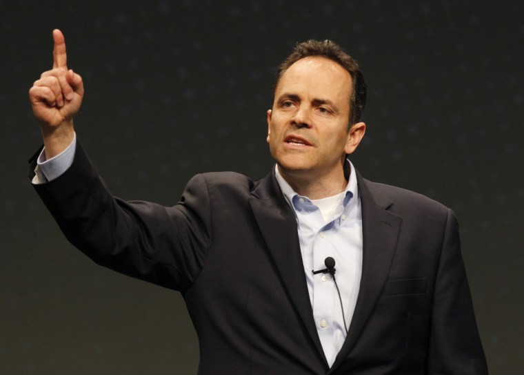 Image: Matt Bevin speaks at FreePAC Kentucky in Louisville