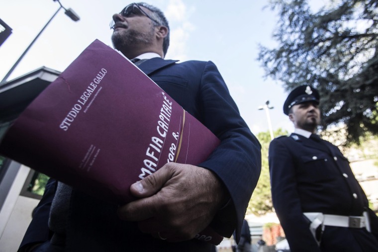 Image: Roberto Iacopo's lawyer Fabrizio Gallo