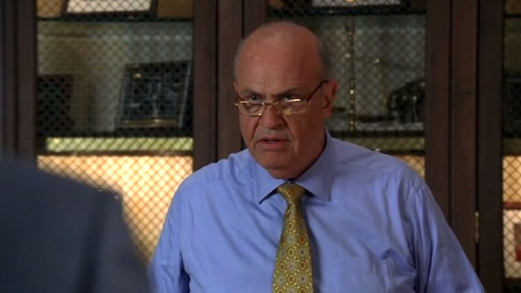 Fred Thompson in "Law and Order."