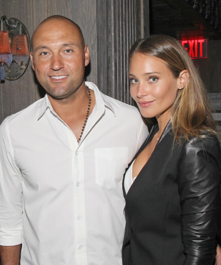 Derek Jeter confirms Hannah Davis engagement in Players' Tribune post about  his dog - Newsday