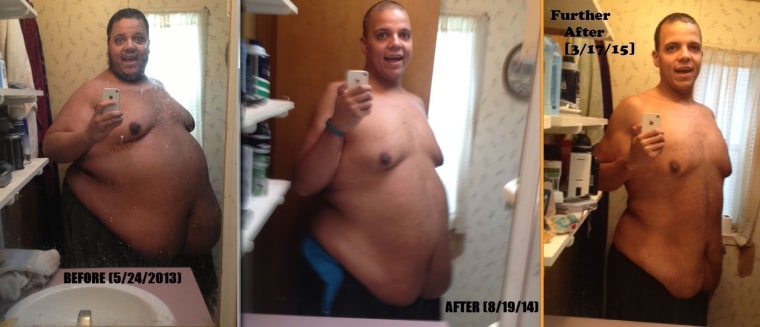 Jesse Shand weighed more than 650 pounds and lost more than 350 pounds with help from an online community.