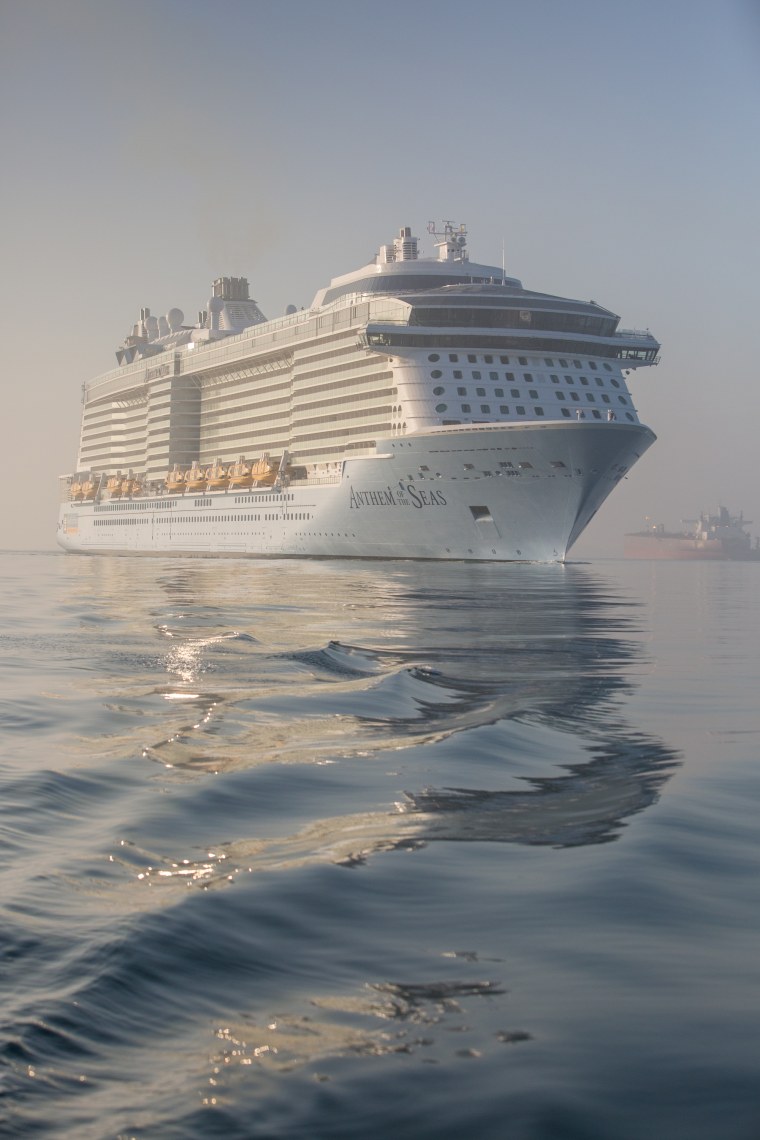 Anthem of the Seas arrives in Southampton