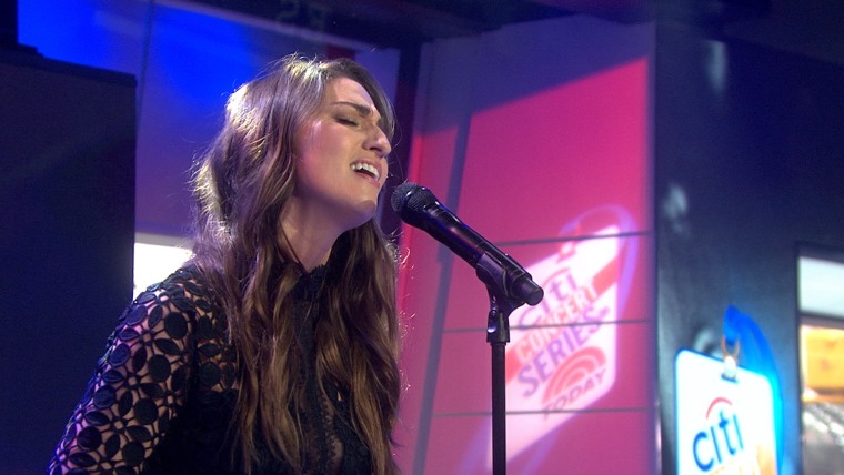 Sara Bareilles serves up a treat for the TODAY concert series