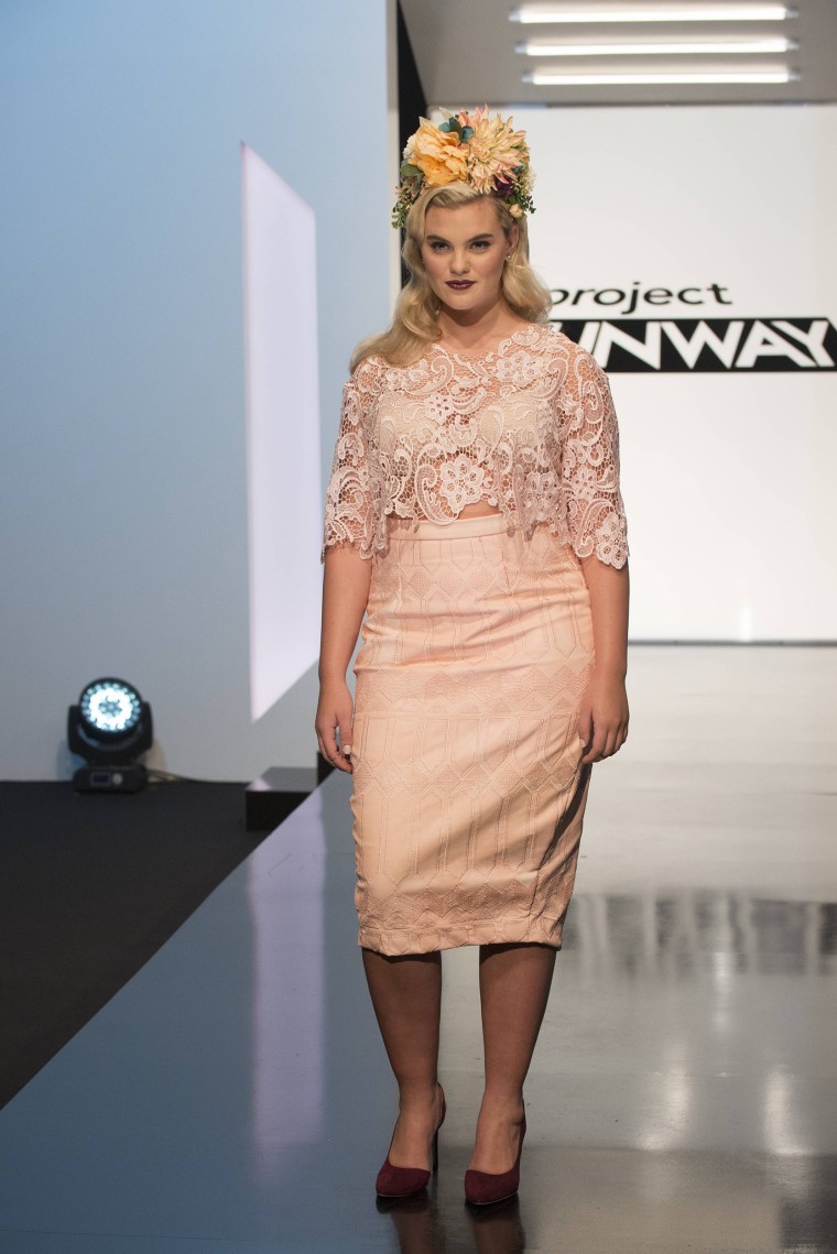 Plus size designer Ashley Nell Tipton wins latest Project Runway season