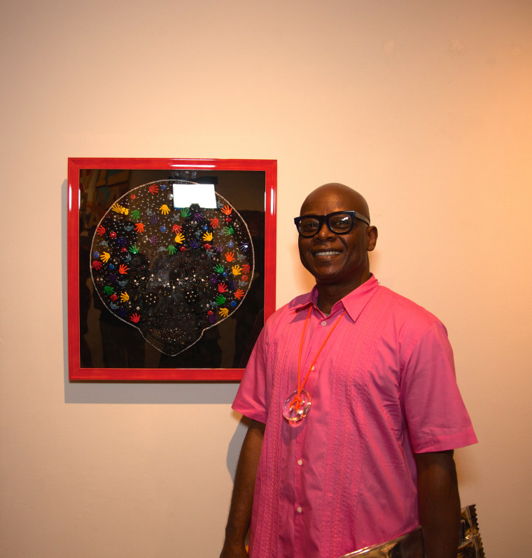 Exhibiting Artist Beau McCall-Nicholas drew for ArtConnects in New York last Spring.