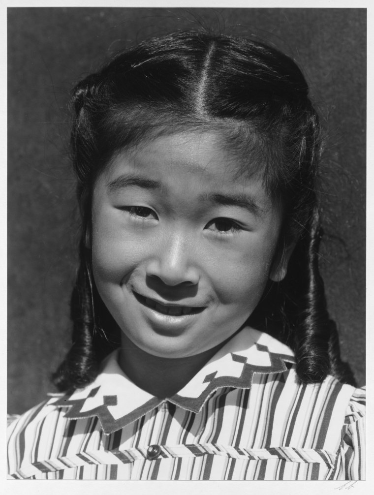 Image: Joyce Yuki Nakamura poses for her portrait at the Manzanar internment camp