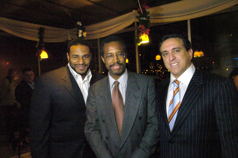 Ben Carson, Al Costa, Jerome Bettis