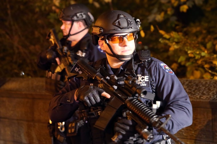 Image: Security Increased In New York City After Attacks In Paris