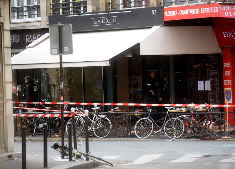 Image: Paris attacks aftermath - La Belle Equipe