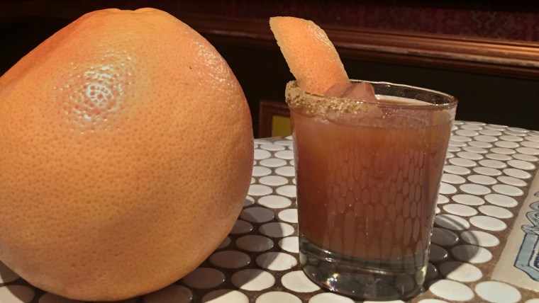 The Citrus Hunter, a grown up Jägermeister cocktail