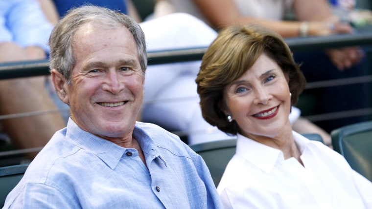 George W. Bush and Laura Bush